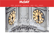 Tablet Screenshot of mc-day.com